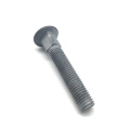 Carbon steel grade 6.8 8.8 10.9 m10 m12 m14 HDG round head long square neck step carriage bolt